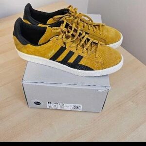 Adidas Campus 80s Mustard Yellow Suede Sneakers Men’s 11 Streetwear